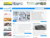 bulksolids-portal.com Webseite Vorschau