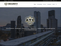 atc-security.de Webseite Vorschau