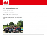 werkstatträte-deutschland.de Webseite Vorschau