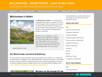molvenosee-info.de Webseite Vorschau