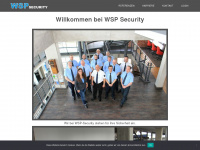 wsp-security.de Webseite Vorschau