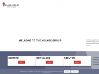 volare-group.com Webseite Vorschau