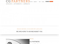 cg-partners.ch Webseite Vorschau