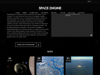 spaceengine.org Webseite Vorschau