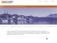 discorp.eu Webseite Vorschau