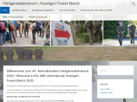 hürtgenwaldmarsch.com Webseite Vorschau