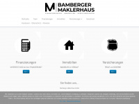 bamberger-maklerhaus.de Webseite Vorschau
