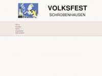 volksfest-schrobenhausen.de Webseite Vorschau