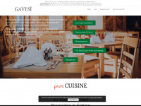 gavesi-restaurant.de Webseite Vorschau