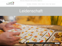 gavesi-catering.de Webseite Vorschau