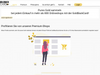 goldbackcard.com Webseite Vorschau
