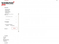 brandschutzplus.de Webseite Vorschau