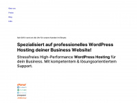 webhostingcow.com Webseite Vorschau