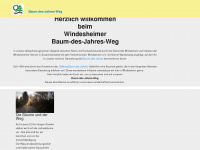 baum-des-jahres-weg.com Webseite Vorschau