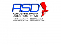 as-d.ch Webseite Vorschau