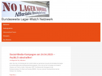 lager-watch.org Webseite Vorschau