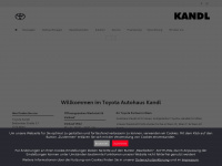 toyota-kandl.at Webseite Vorschau