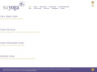 suyoga.de Webseite Vorschau