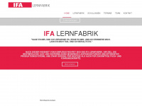 ifa-lernfabrik.de Webseite Vorschau