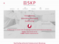 skp-outplacement.de Webseite Vorschau