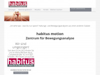 habitus-motion.de Webseite Vorschau