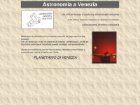 astrovenezia.net Webseite Vorschau