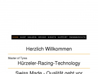 hrt-tyres.ch Webseite Vorschau