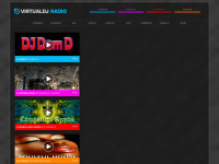 virtualdjradio.com Webseite Vorschau