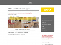 simpex1.jimdo.com Webseite Vorschau