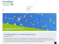freiwilligenagentur-regensburger-land.de Webseite Vorschau