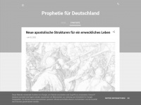 prophetie-deutschland.blogspot.com Webseite Vorschau