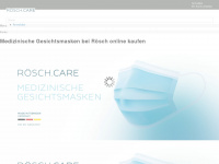 roesch.care Webseite Vorschau