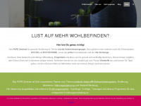 pure-zentrum.at Webseite Vorschau