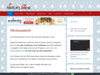 nikolausabend.de Webseite Vorschau