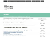 workaut.ch Webseite Vorschau