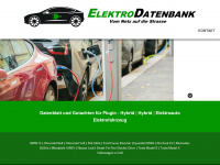 elektrodatenbank.de Webseite Vorschau