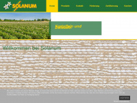 solanum.info Webseite Vorschau