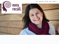 easy-recall.com Webseite Vorschau