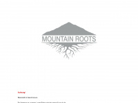 mountainroots.ch Webseite Vorschau