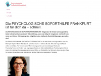 psychologische-soforthilfe-frankfurt.de Webseite Vorschau