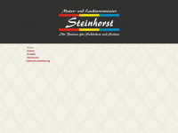 maler-und-lackierermeister-steinhorst.de Webseite Vorschau