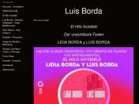 luisborda.com Webseite Vorschau