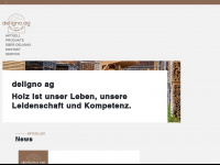 deligno.ch Webseite Vorschau