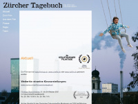 zuerchertagebuch-film.ch Webseite Vorschau