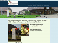 roethlisbergers-most-obst.ch Webseite Vorschau