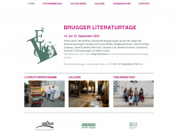 brugger-literaturtage.ch Webseite Vorschau