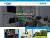 alpha-clean.co.at Webseite Vorschau