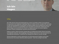 hagen-strauss.de Webseite Vorschau