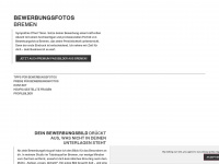 bewerbungsfotos-bremen.com Webseite Vorschau