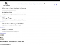 land-steakhaus.shop Webseite Vorschau